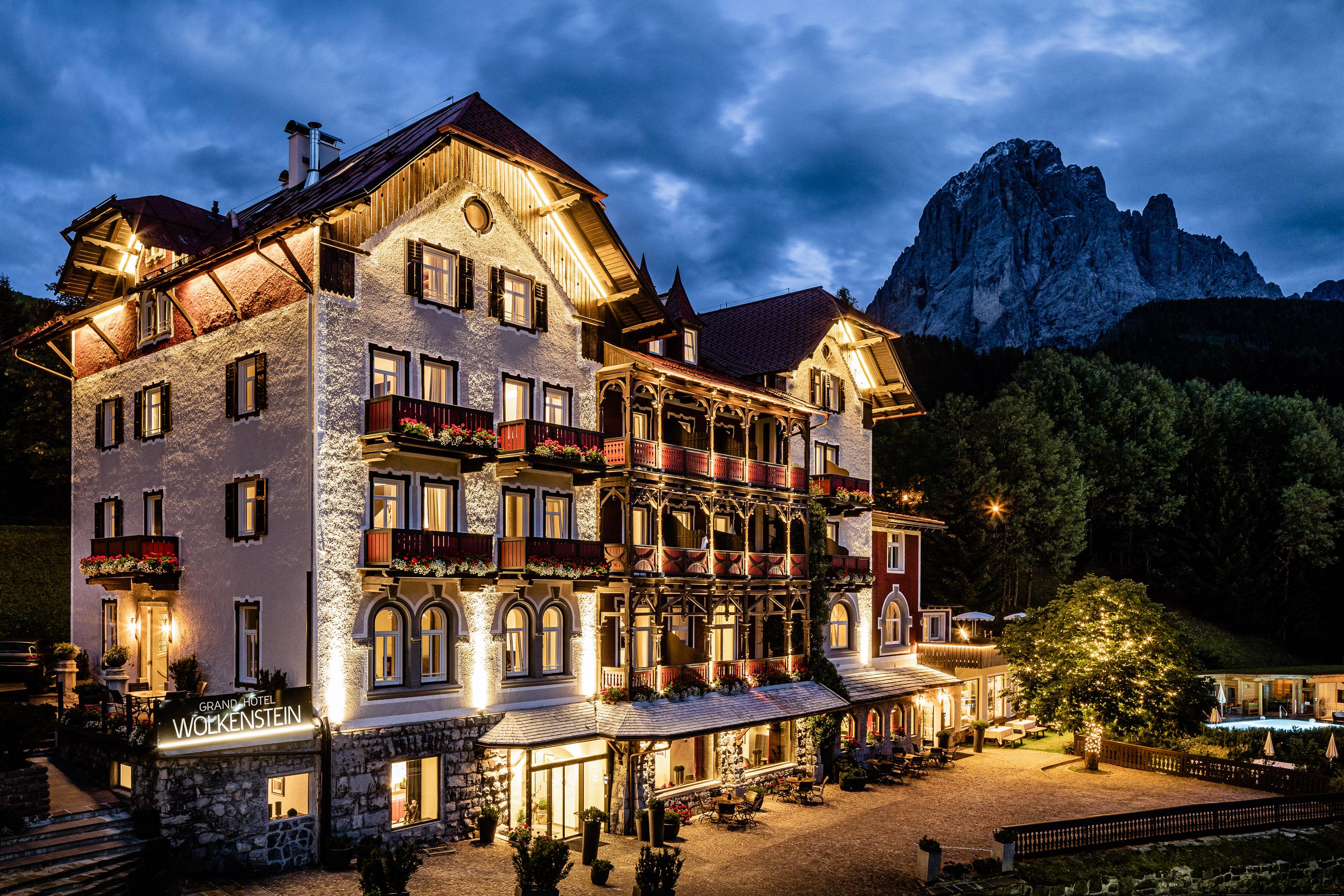 Grand Hotel Wolkenstein Selva di Val Gardena Kültér fotó